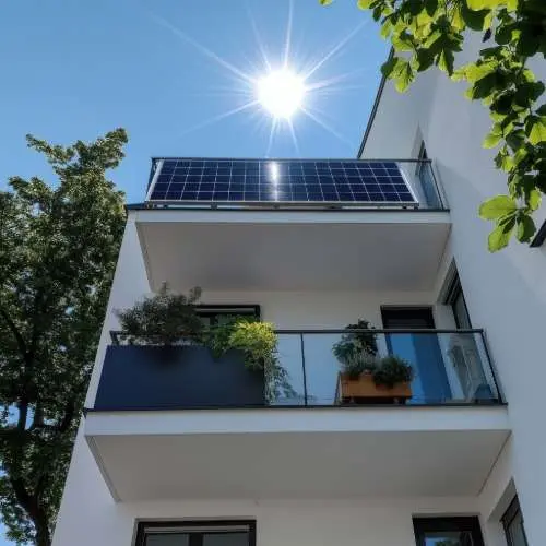 Balkonkraftwerk - Photovoltaik auf Wiener Balkone